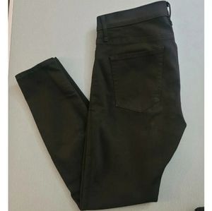 Gap 1969 Womens True Skinny Jeans Black Stretch Dark Wash Denim 31 Short